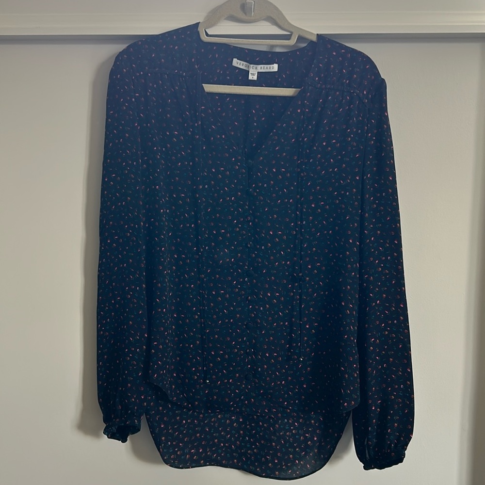 Floral long sleeve blouse